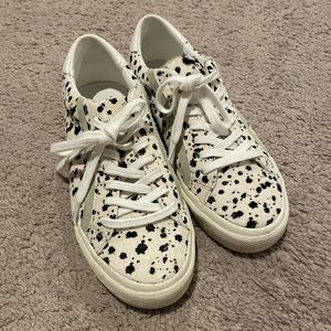 Madewell calf hair sneakers